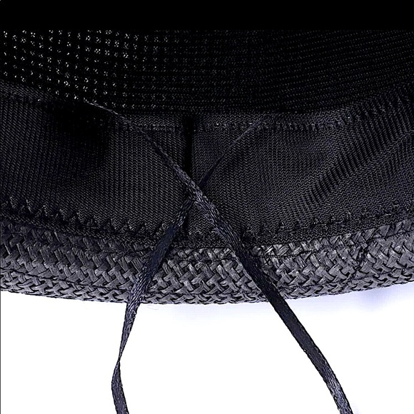 FEDORA MINIMALIST STRAW HAT - Picture 6 of 6